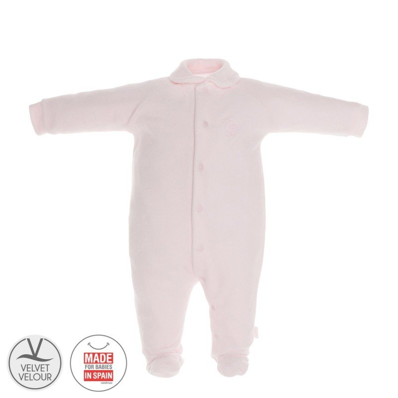 Pijama veludo rosa Cambrass