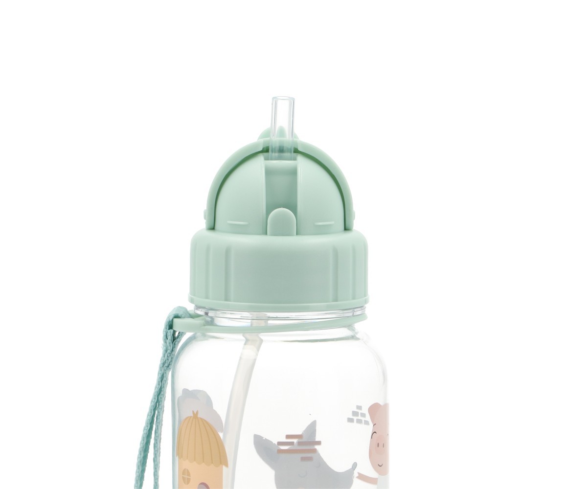 TUTETE Garrafa Tritan The 3 Little Pigs 500 ml
