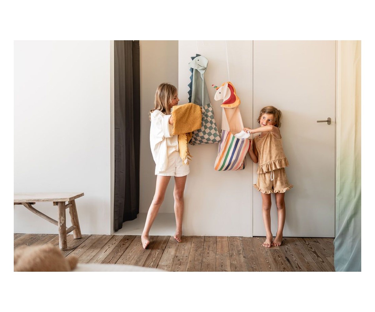 PLAY&GO Organizador de Parede + Bolsa Toto Dino