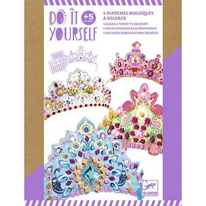 Djeco Como uma Princesa - 4 Tiaras p/ decorar