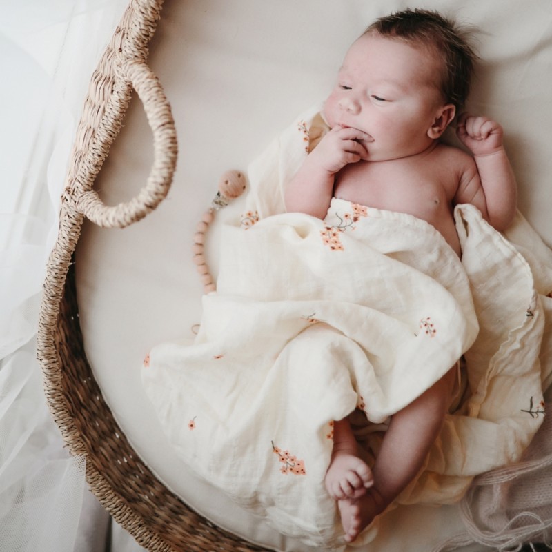 Musselina Print Cherries120x120 CM