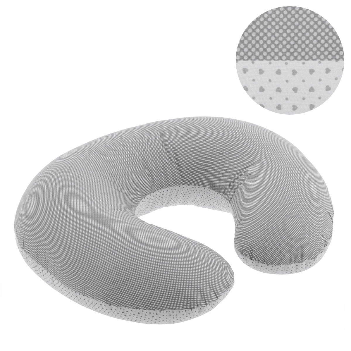 Almofada de Amamentação Cinza Cambrass