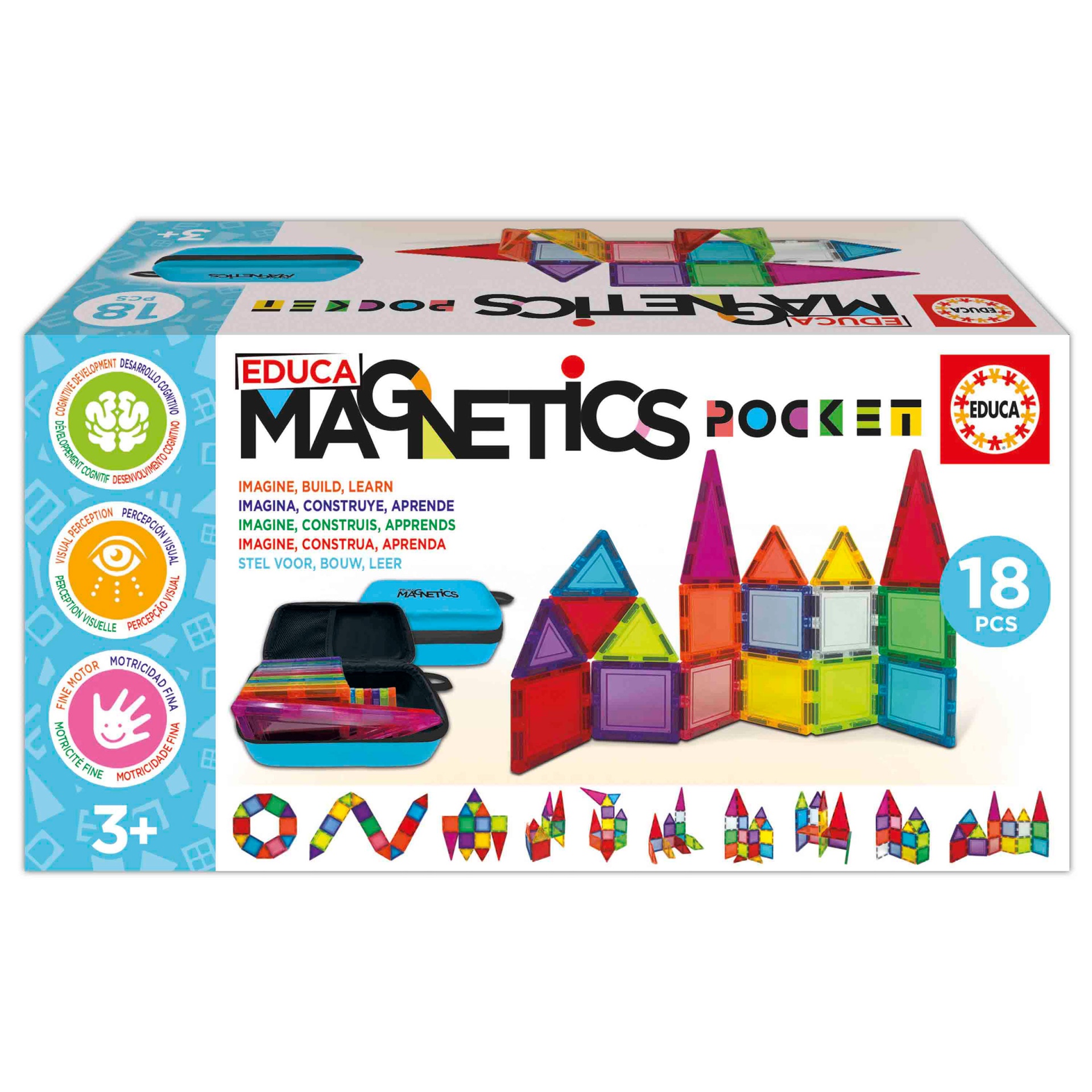 EDUCA Magnetics Pocket 18 pçs