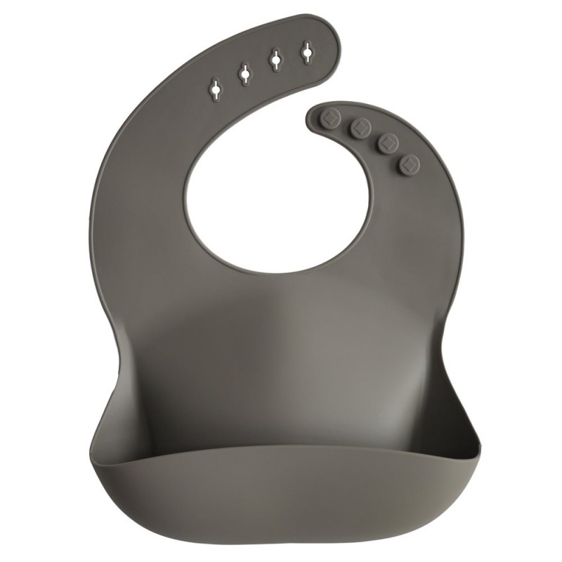 MUSHIE Babete Silicone  Dove Gray