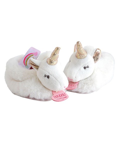 DOUDOU ET COMPAGNIE Botinhas Unicórnio 0-6M