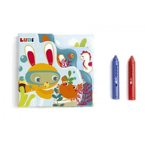 LUDI Livro de Colorir no Banho