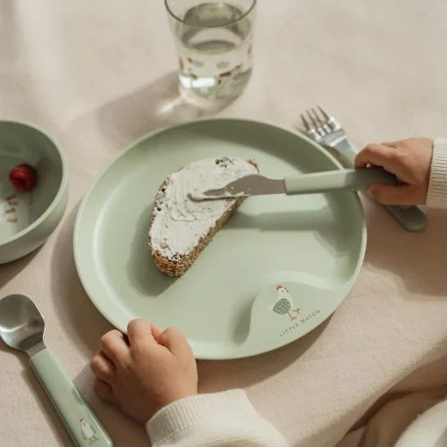 LITTLE DUTCH Conjunto Refeição Criança Mio 6 Pçs Little Farm