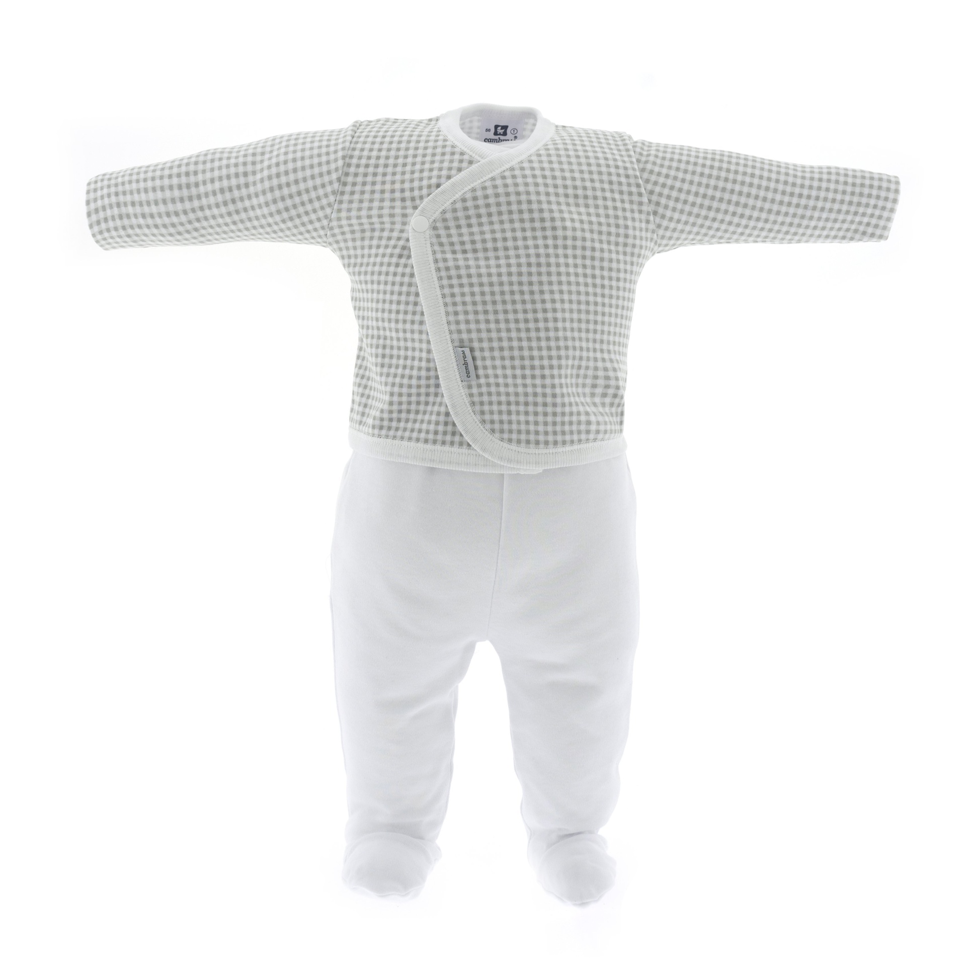 Conjunto 2 Peças Primeira Roupa Cinza Cambrass