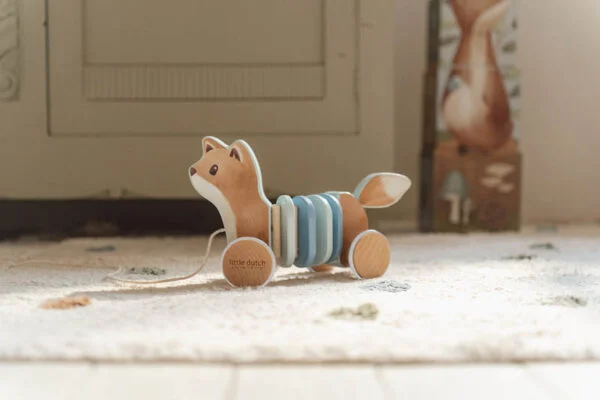 LITTLE DUTCH Raposa de Puxar Forest Friends