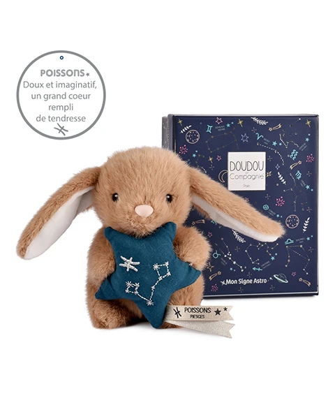 DOUDOU ET COMPAGNIE Doudou Astro Peixes 12 cm