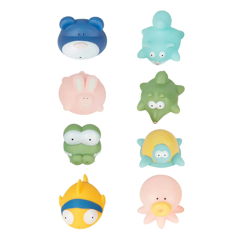 Badabulle 8 Brinquedos de banho Rigolos Splash