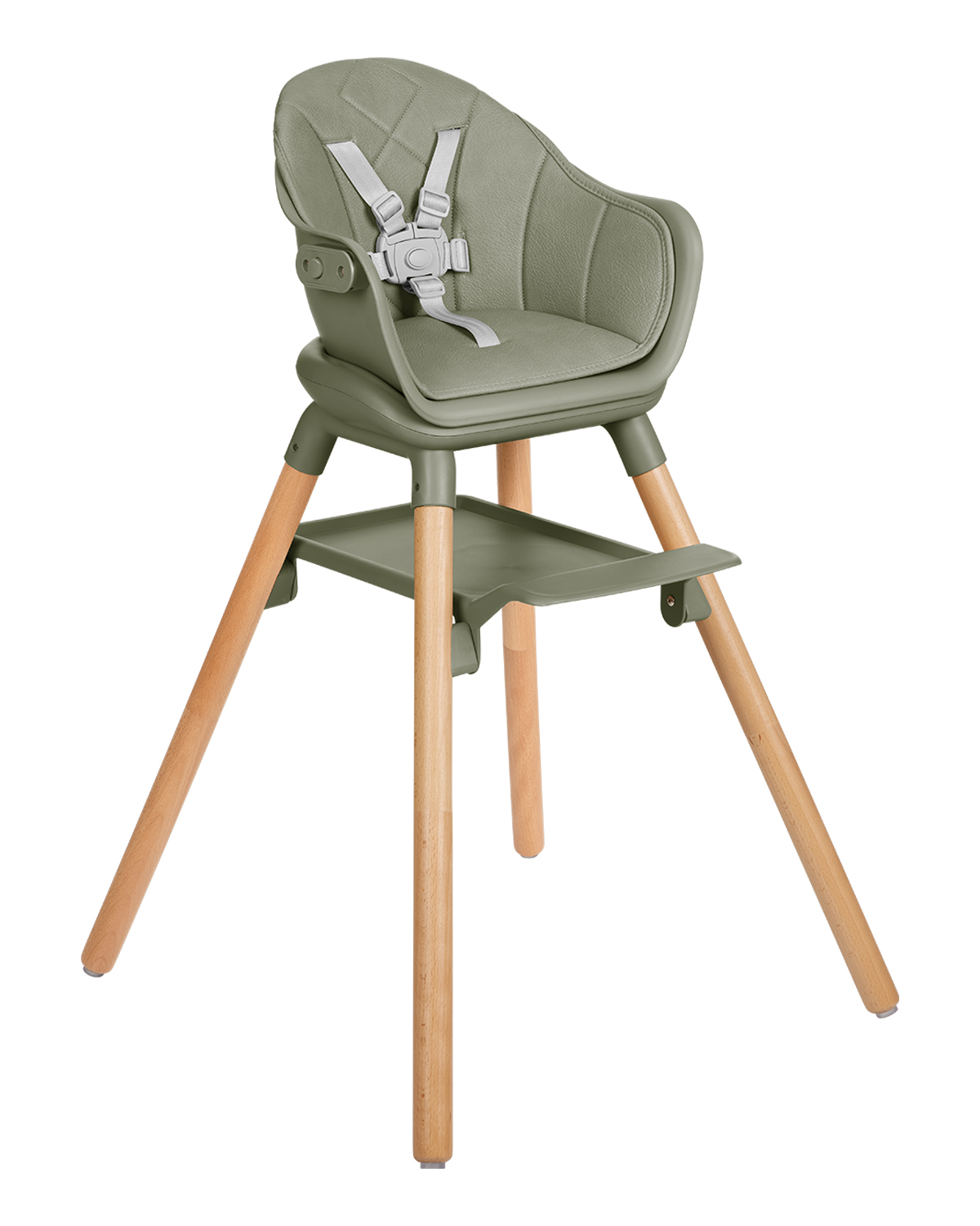 KIKKA BOO WOODY Cadeira da Papa Verde
