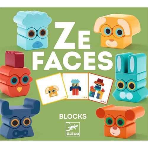 DJECO Ze Faces: Jogo de Equílibrio