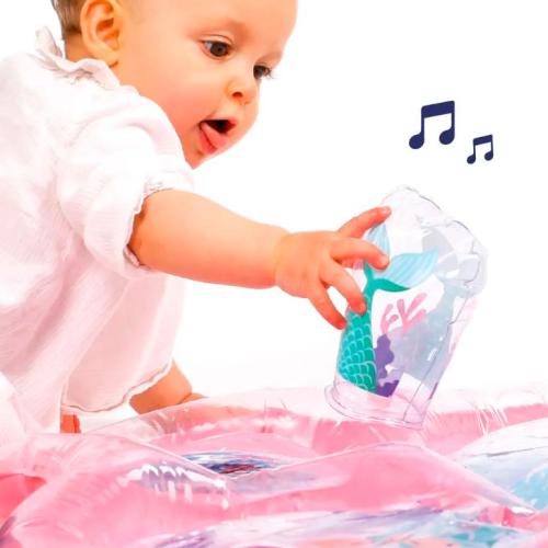 LUDI Tapete Água Insuflável Sereia