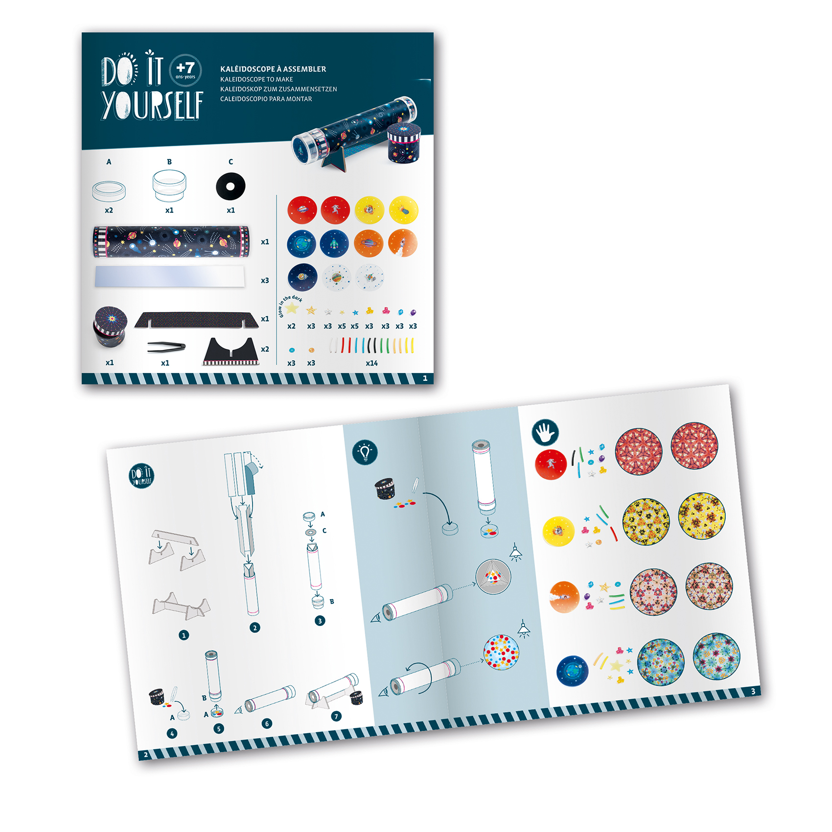 Imersão no Espaço - Constrói um Caleidoscópio
