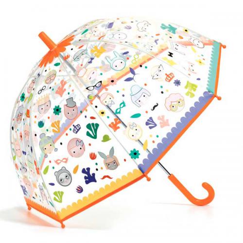 Djeco Guarda Chuva Faces - Muda de Cor