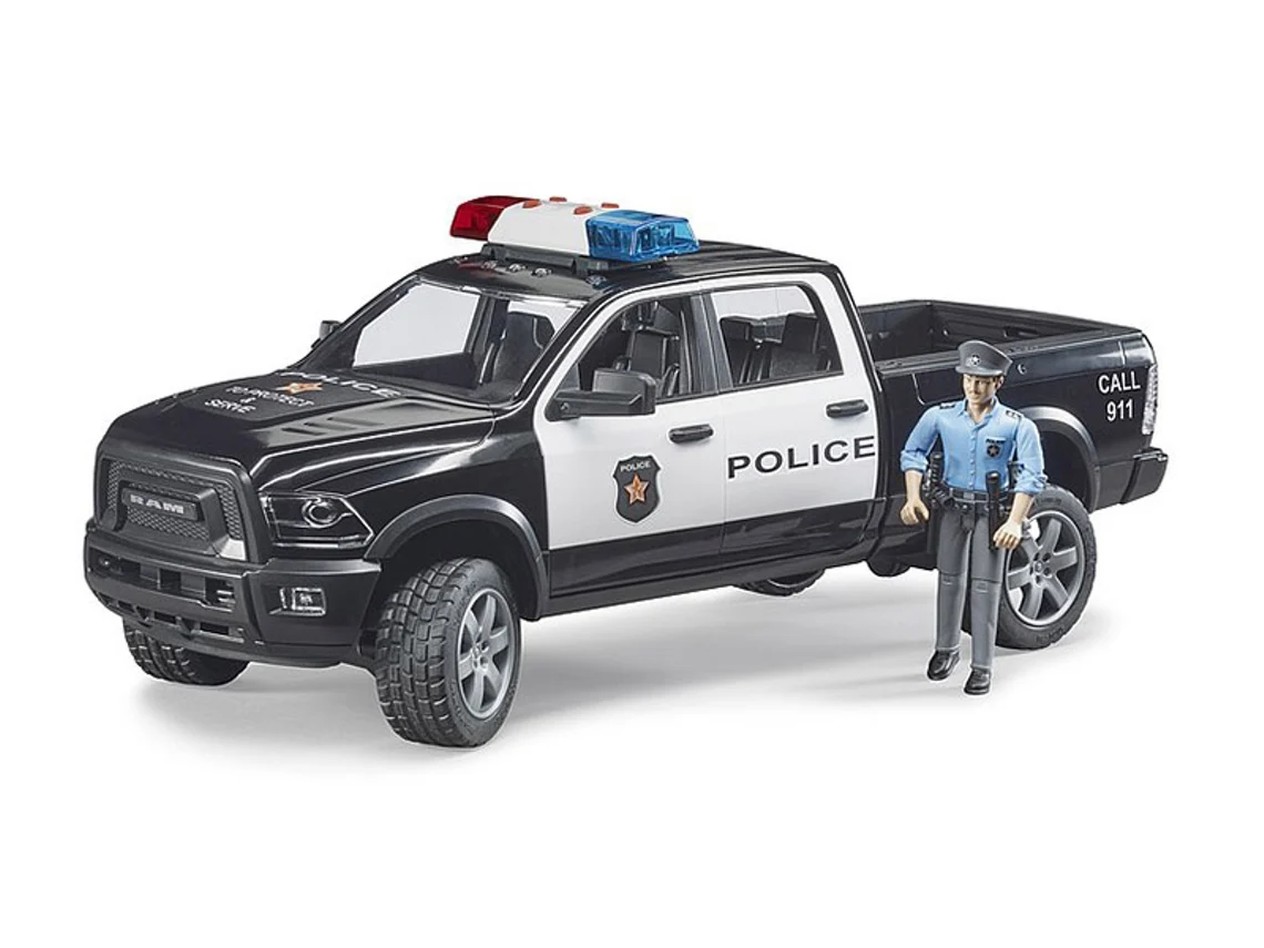 Carrinha Pick Up RAM 2500 com Polícia