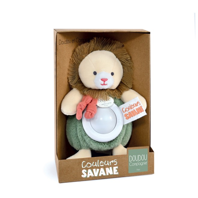 Luz presença leão Doudou et Compagnie