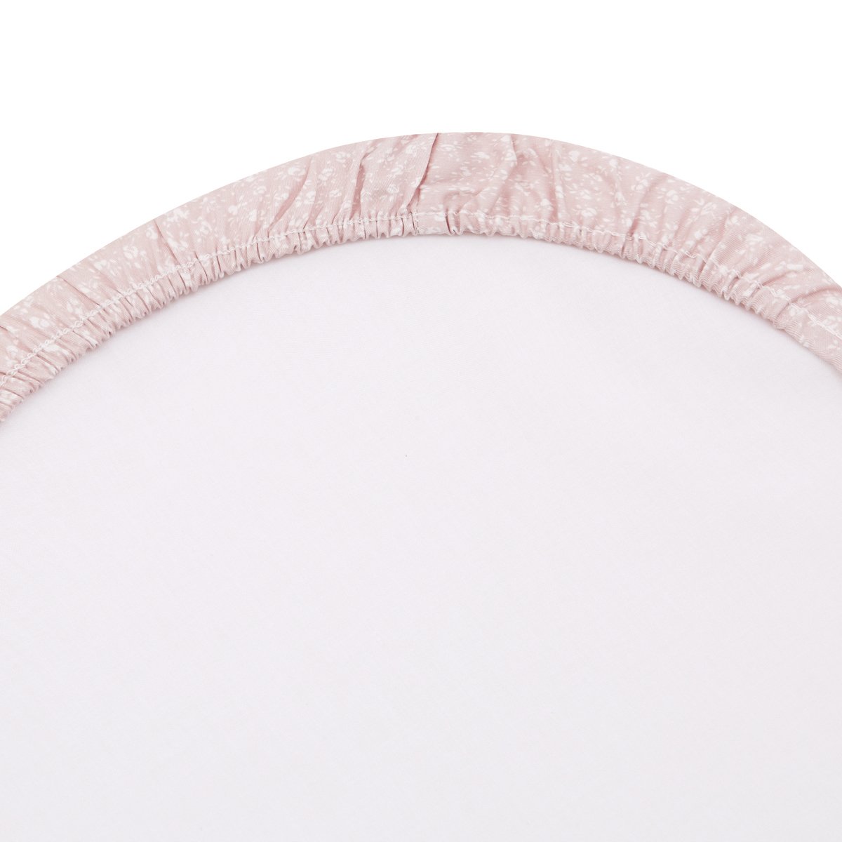 Conjunto  2 Lençóis Ajustáveis Liberty Rosa 35x80cm