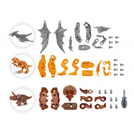 Dinossauros p/ construir Buki