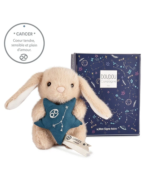 DOUDOU ET COMPAGNIE Doudou Astro Carangueijo 12 cm