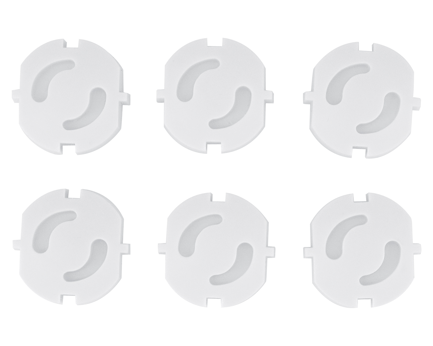 KIKKABOO Pack 6 Protetores Tomada