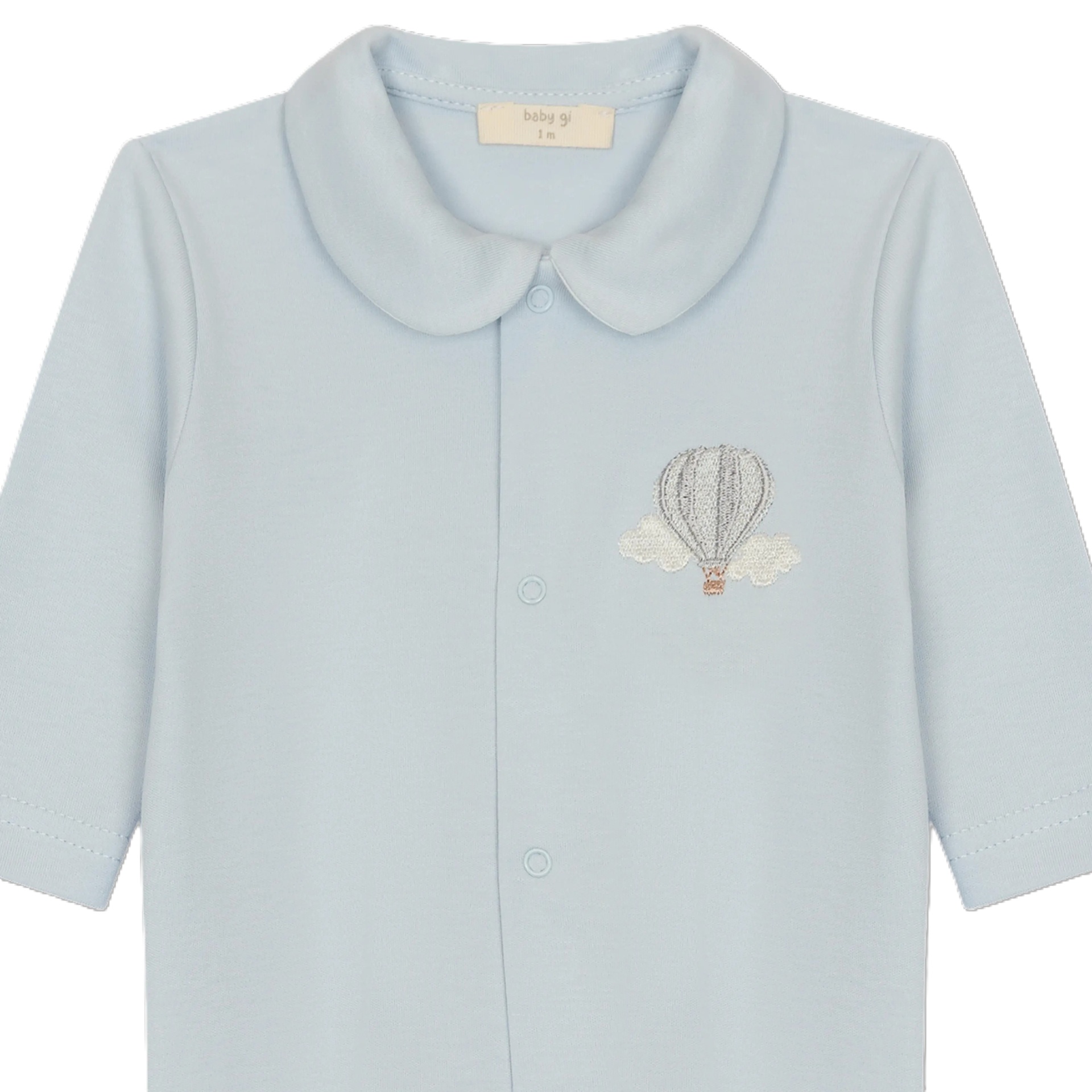 BABY GI Babygrow Air Ballon Pastel Blue