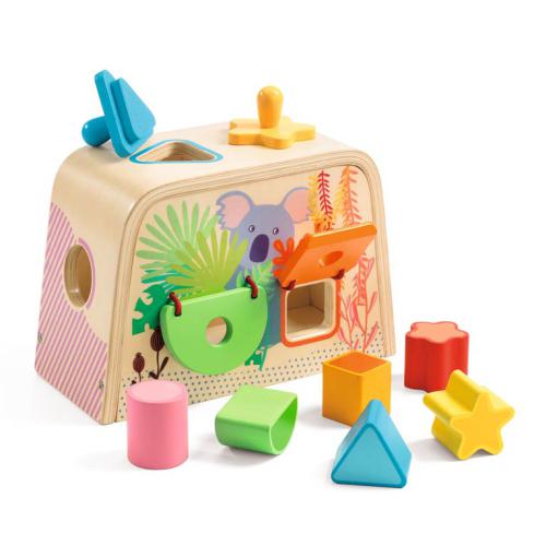 DJECO Multi Boita Jogo Encaixe Formas e Cores