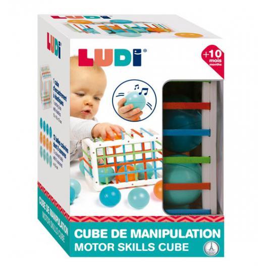 LUDI Cubo de Manipulação c/ Bolas