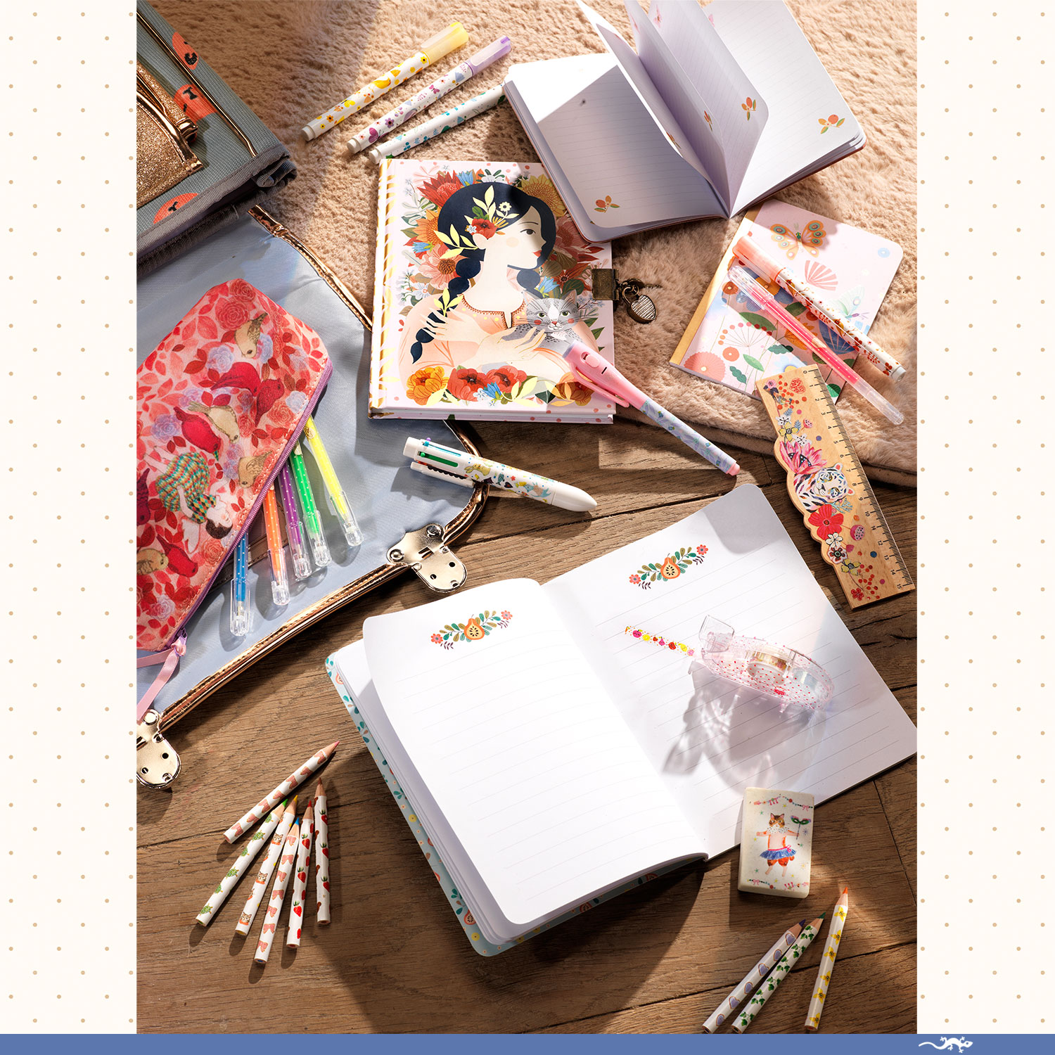 Diário com Caneta Mágica Oana