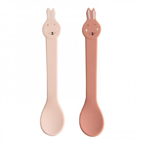 TRIXIE Colher de Silicone Pack 2 - Mrs. Rabbit