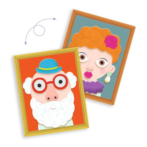 DJECO Portraits - Puzzle de Retratos