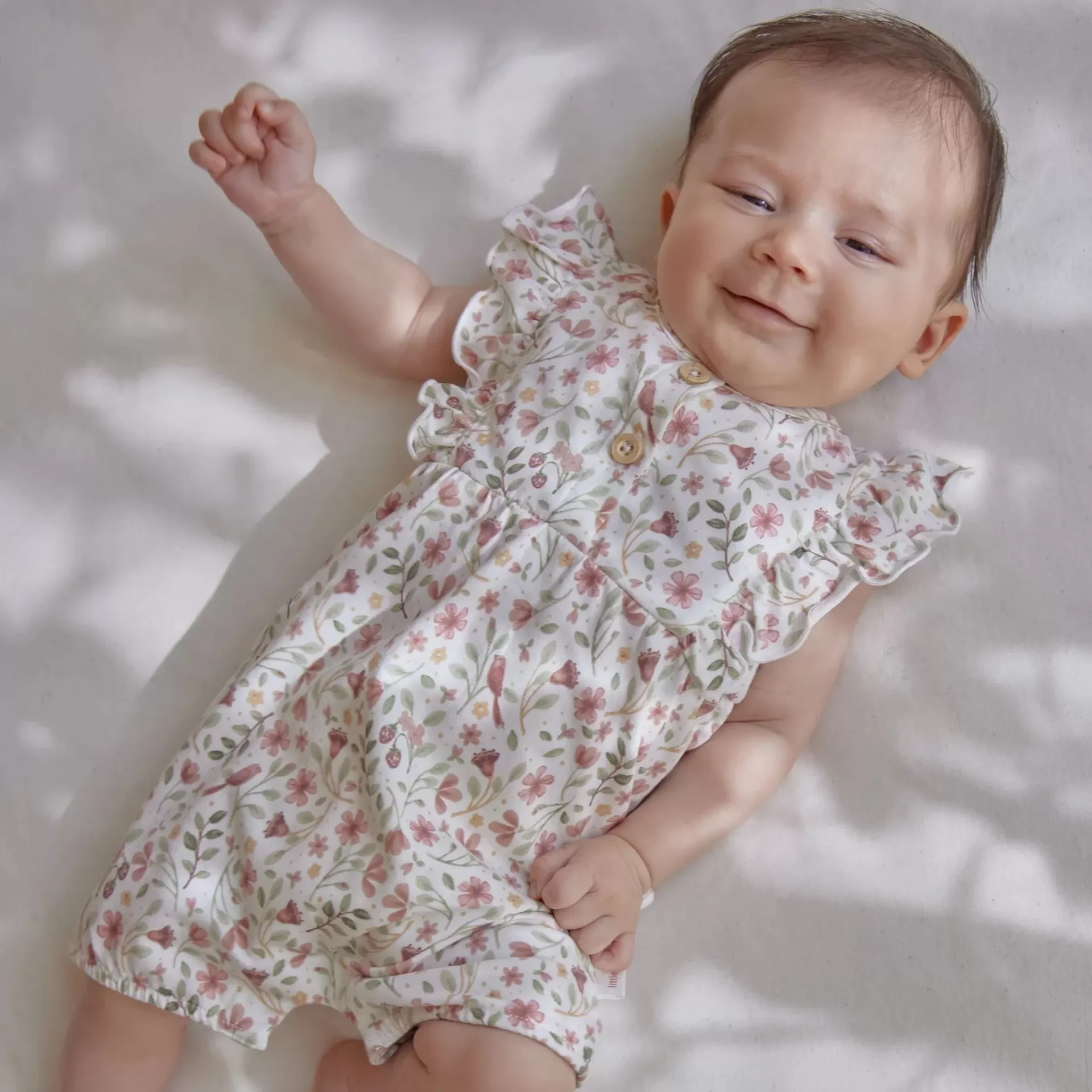 LITTLE DUTCH Macacão Jardim das Fadas