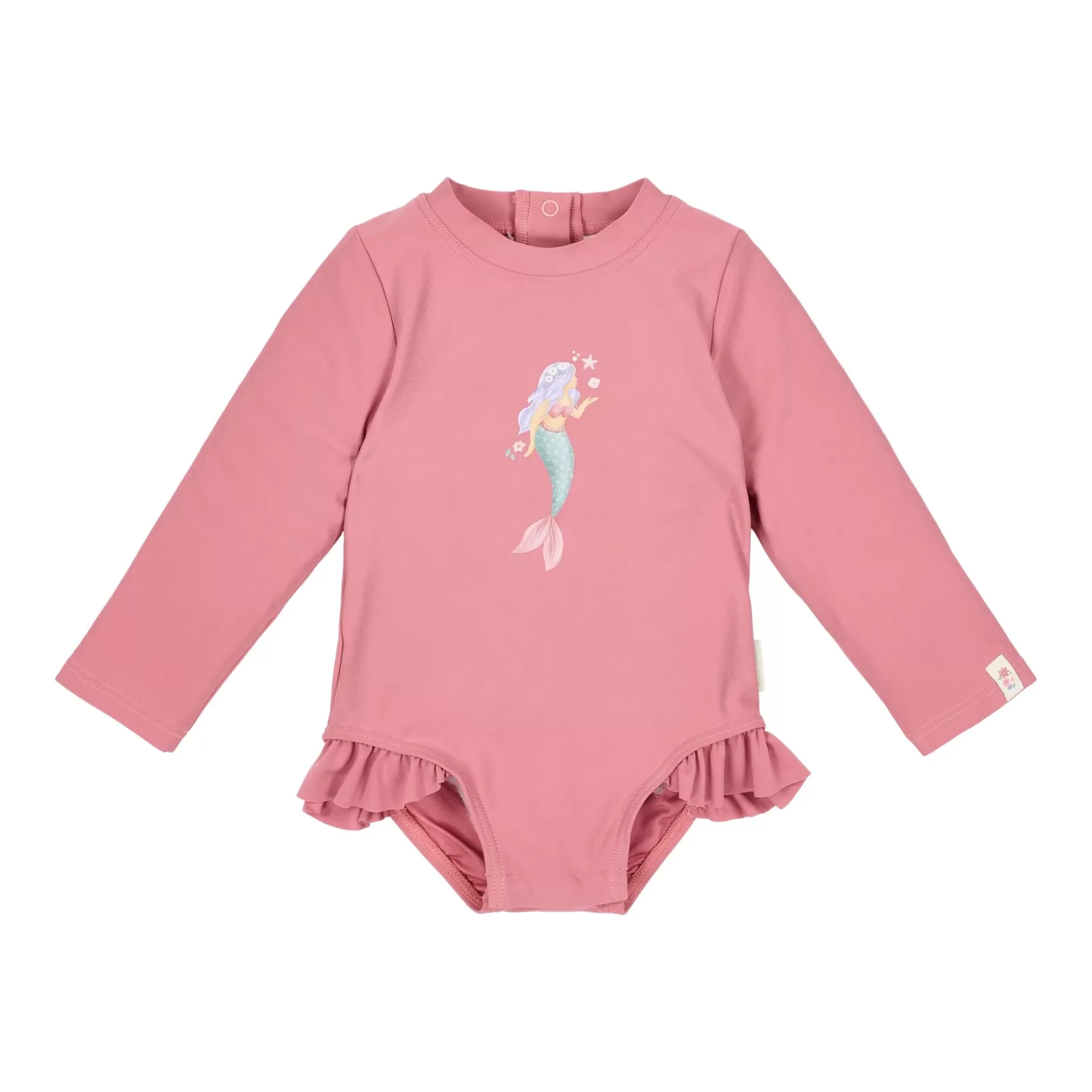 LITTLE DUTCH Fato Banho MG Comprida Dreamy Pink
