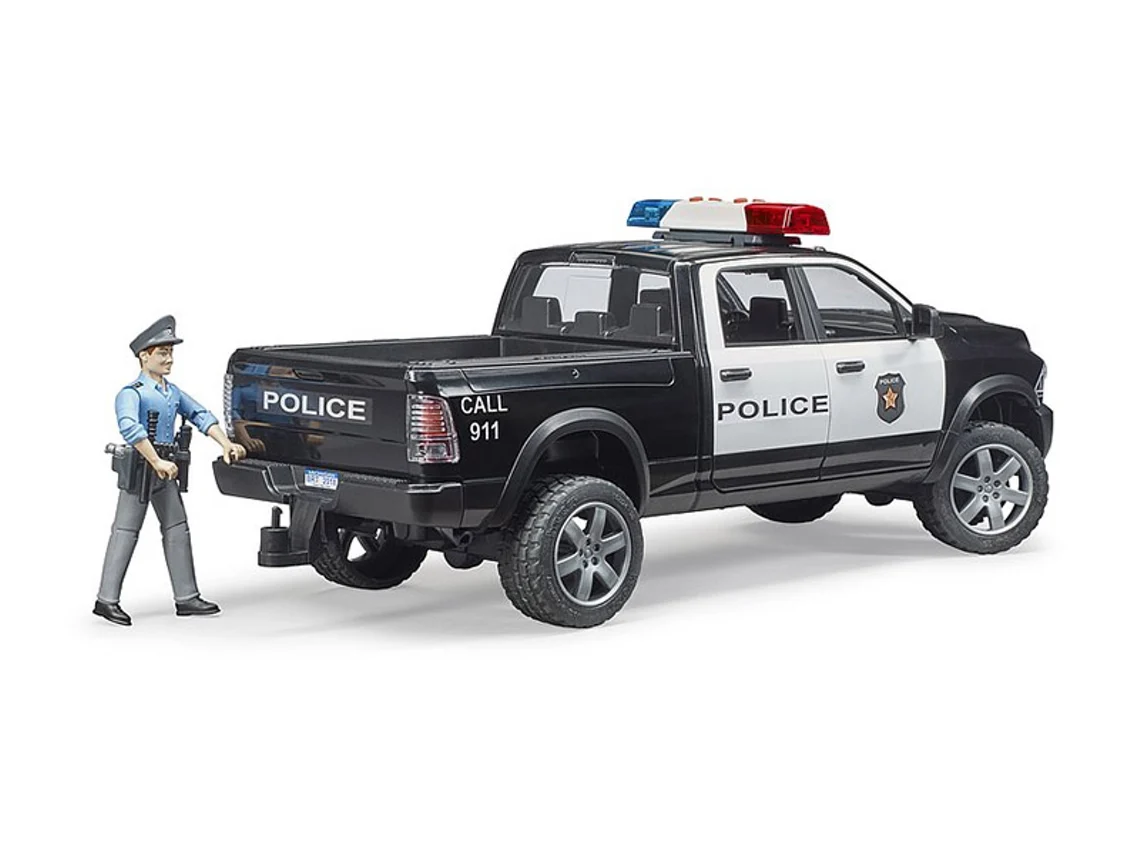Carrinha Pick Up RAM 2500 com Polícia