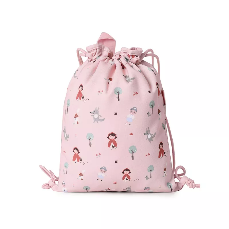 TUTETE Mochila Saco Tecido Little Red
