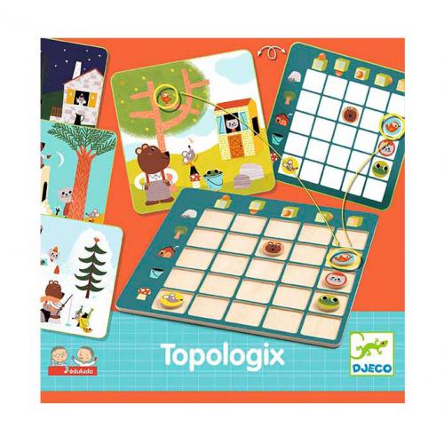 Djeco Topologix - Jogo de Lógica e Relação Espacial