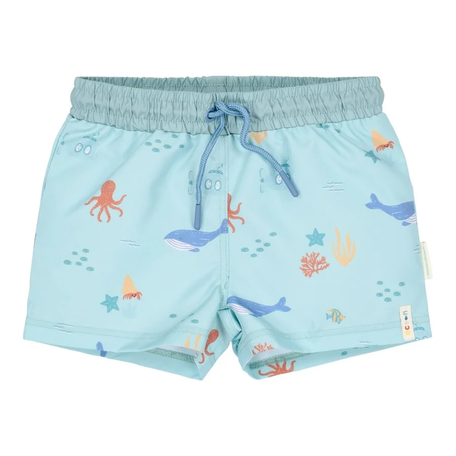 LITTLE DUTCH Calções Banho Ocean Friends