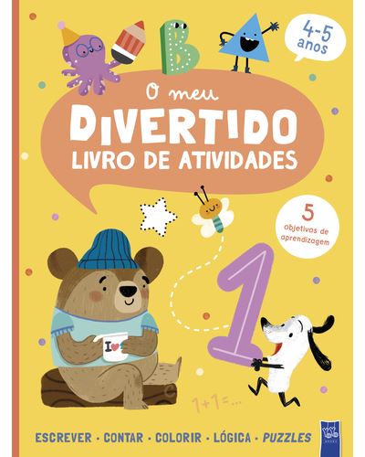 O Meu Divertido Livro de Atividades 4-5 Anos