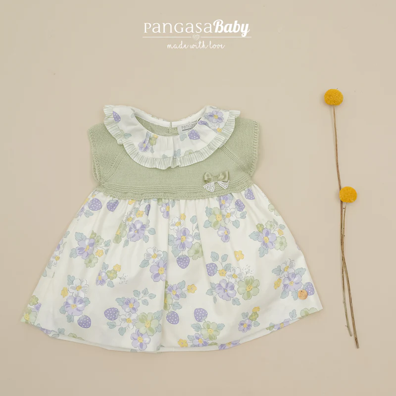 PANGASA Vestido Hoja  Flores