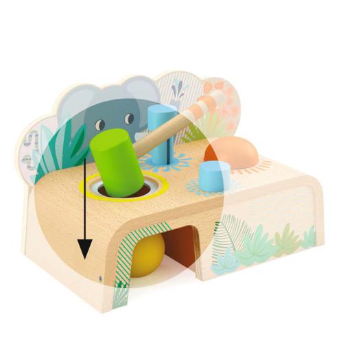 DJECO Multi Tap Jogo Sensorial c/ Martelo