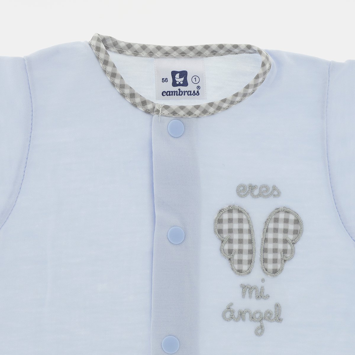 Pijama Tencel Babygrow  azul celeste Cambrass