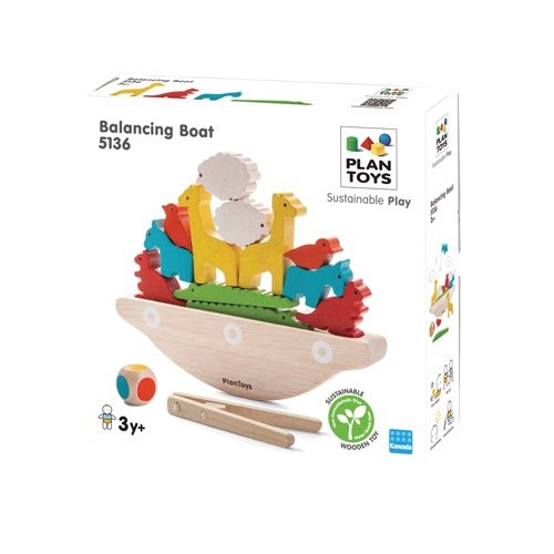Jogo de Equilíbrio - Barco e Animais