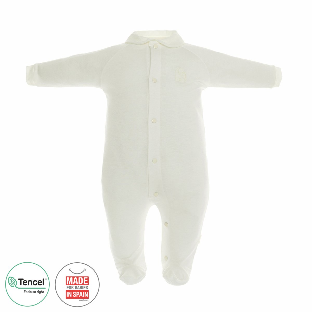 Pijama Tencel Babygrow beige Cambrass