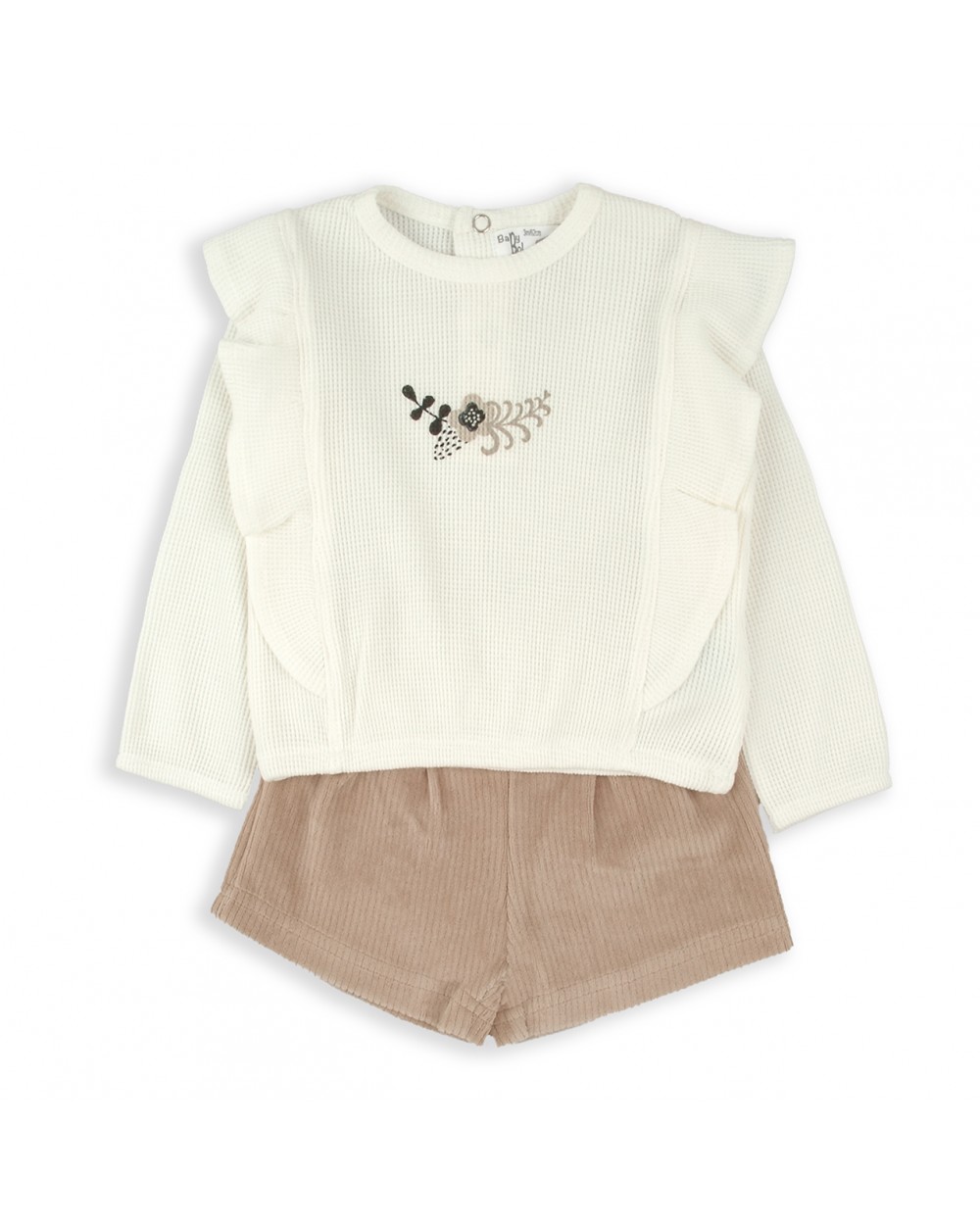 Conjunto 2 peças calção menina Babybol