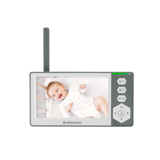 KikkaBoo Câmara de vigilância com monitor 4,3" ADY