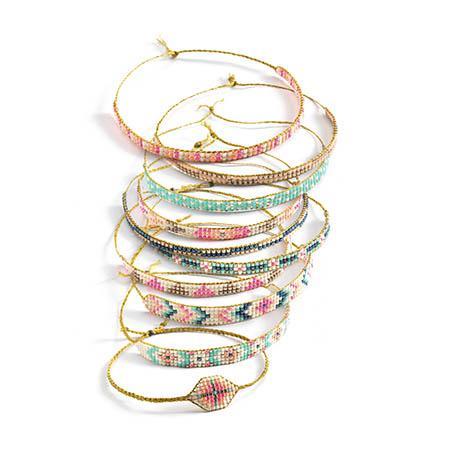 DJECO Pequenas Missangas:  Constrói Pulseiras c/ Tear