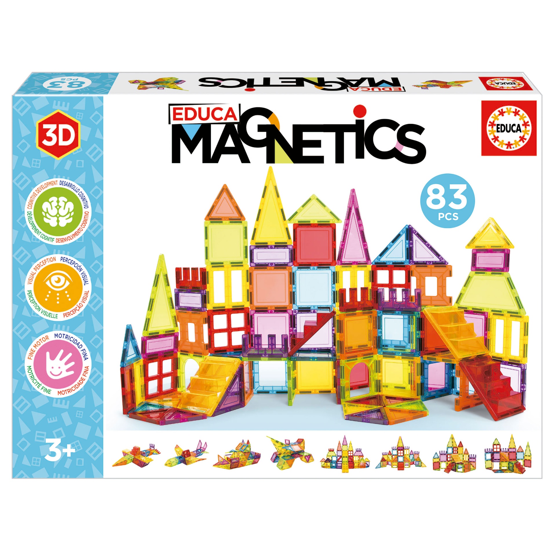 EDUCA Magnetics 83 pçs