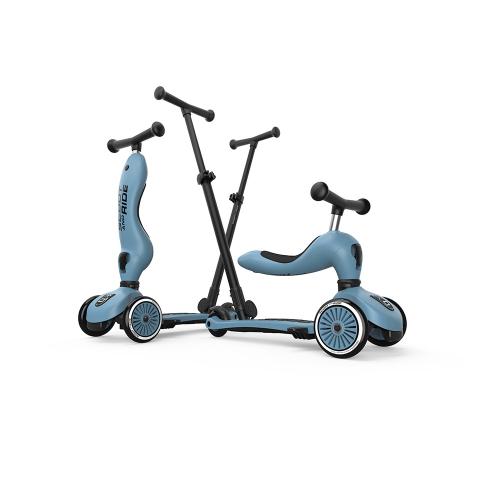 SCOOT & RIDE Trotinete HIGHWAYKICK 1 PUSH AND GO AZUL