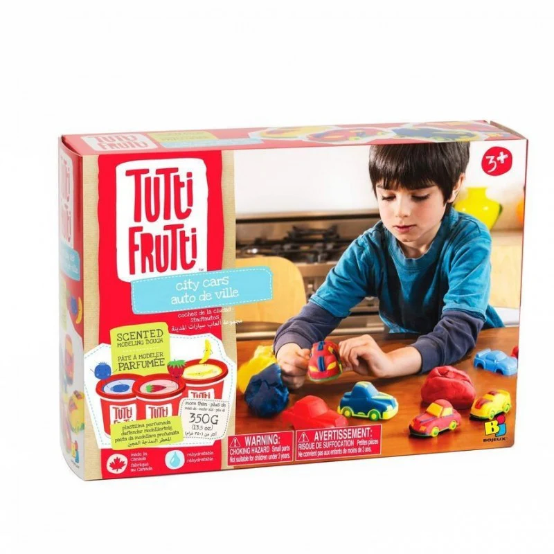 TUTTI FRUTTI Carros da Cidade (4 potes + acessórios)
